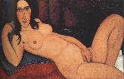 Amedeo Modigliani Reclining Nude with Loose Hair (mk39) oil painting